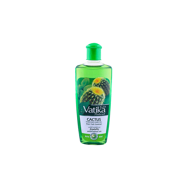 Vatika Natural Cactus Enriched Hair Oil Hair Fall Control 100ML (Pakistan)