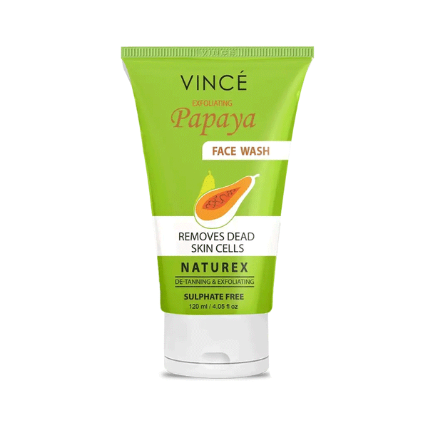 Vince Exfoliating Papaya Face Wash 120ML