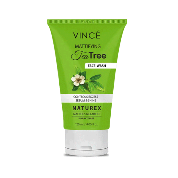 Vince Mattifying Tea Tree Face Wash 120ML