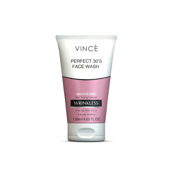 Vince Perfect 30's Sulfate Free Face Wash 120ml_nuvaripk_pakistan