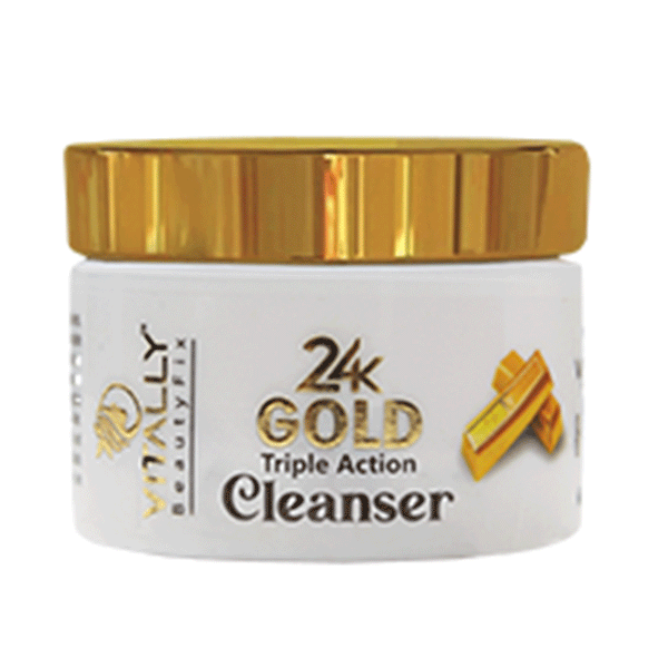 Vitally Beauty Fix 24K Gold Triple Action Cleanser 300g