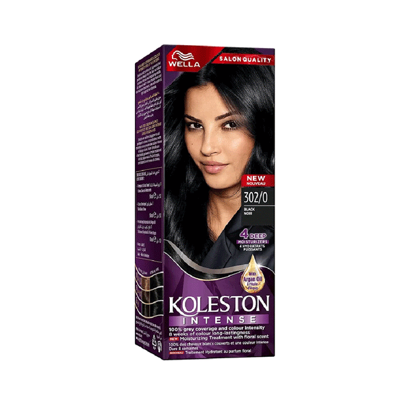 Wella Koleston Intense Hair Color (302/0 Black Noir)