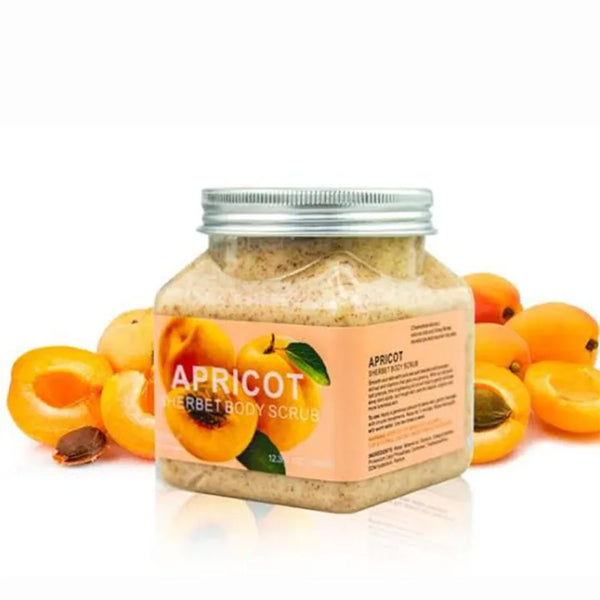 Wokali Apricot Sherbet Body Scrub 350ml_nuvaripk_pakistan