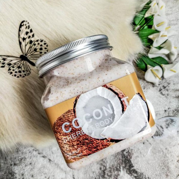 Wokali Coconut Sherbet Body Scrub 350ml_nuvaripk_pakistan