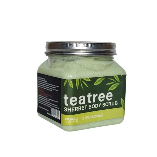 Wokali Teatree Sherbet Body Scrub 350ml_nuvaripk_pakistan
