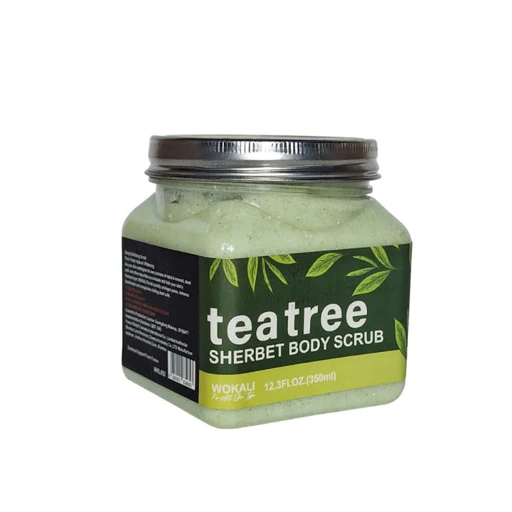 Wokali Teatree Sherbet Body Scrub 350ml_nuvaripk_pakistan