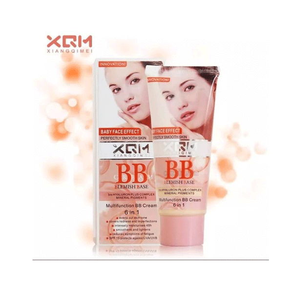 XQM BB Cream Blemish Base Multifunction Cream 6 in 1 (Pink)