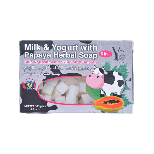 YC Milk & Yogurt With Papaya Herbal Soap