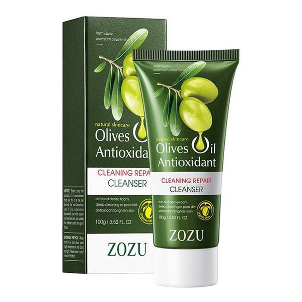Zozu Olive Oil Antioxidant Cleansing Repair Cleanser 100g_nuvaripk_pakistan
