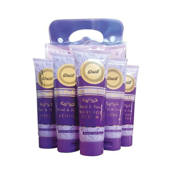 Glomesh Meni & Pedi Kit Tube (5 Step)