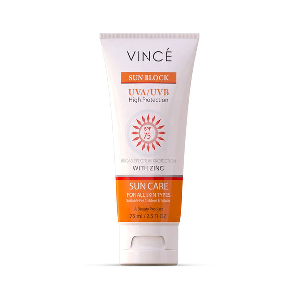 Vince Sunblock UVA/UVB 75 SPF 75ML