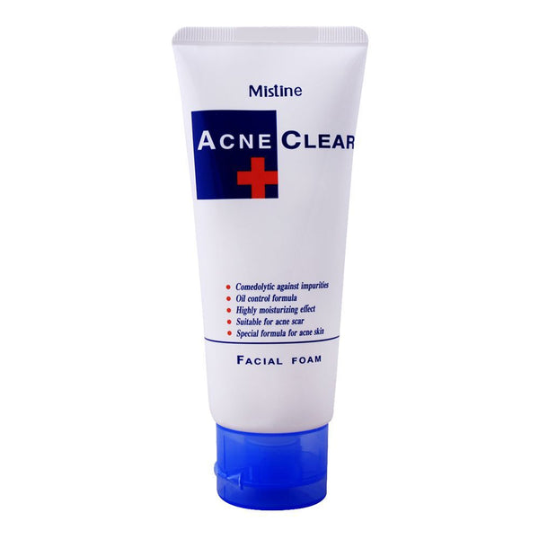 Acne Clear Facial Foam (White)