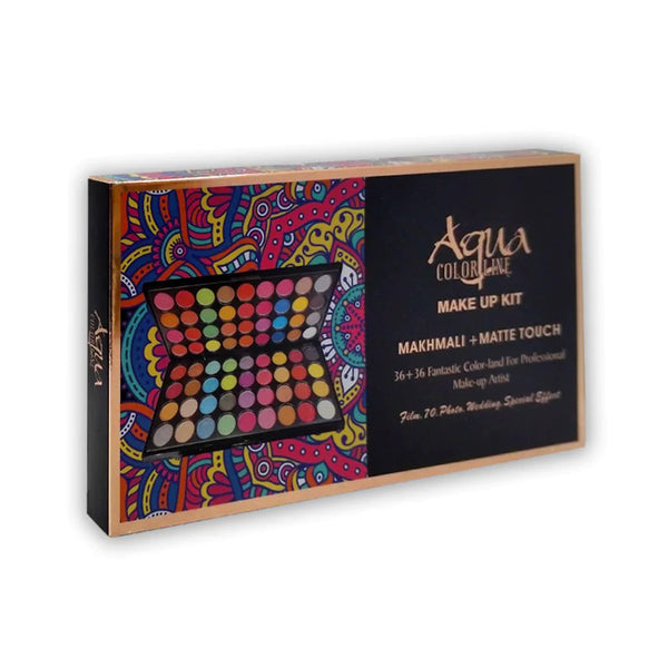 Aqua Color Line Makhmali + Matte Touch 36+36 Fantastic Color Make-Up Kit