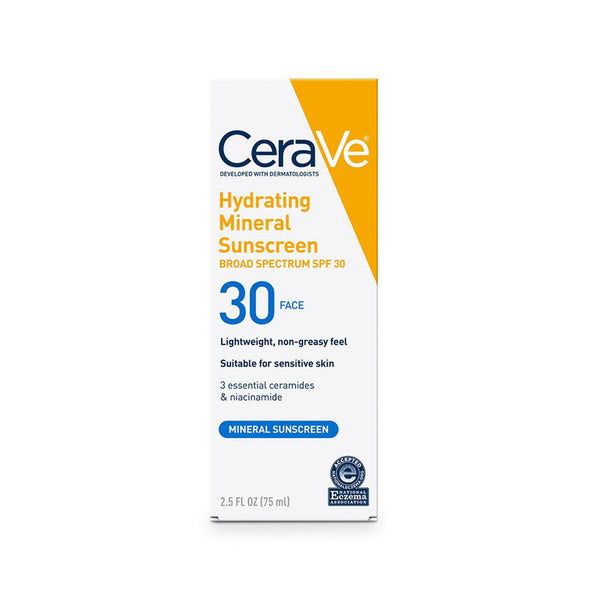 Cerave Hydrating Mineral Sunscreen SPF 30