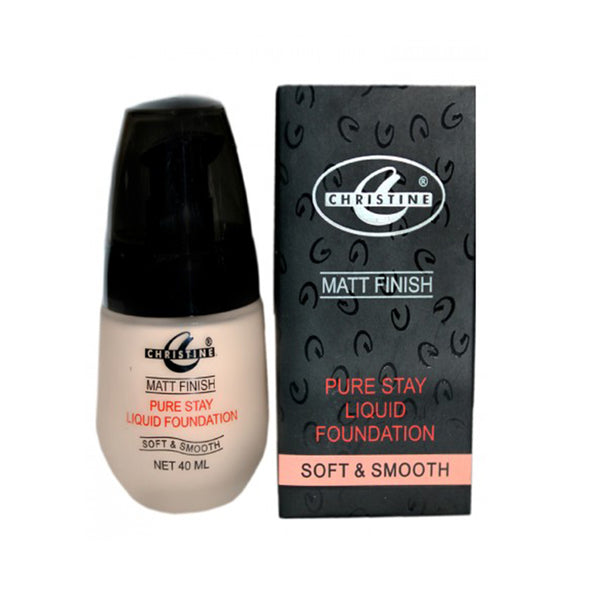 Christine Pure Stay Liquid Foundation Soft & Smooth – Shade 03