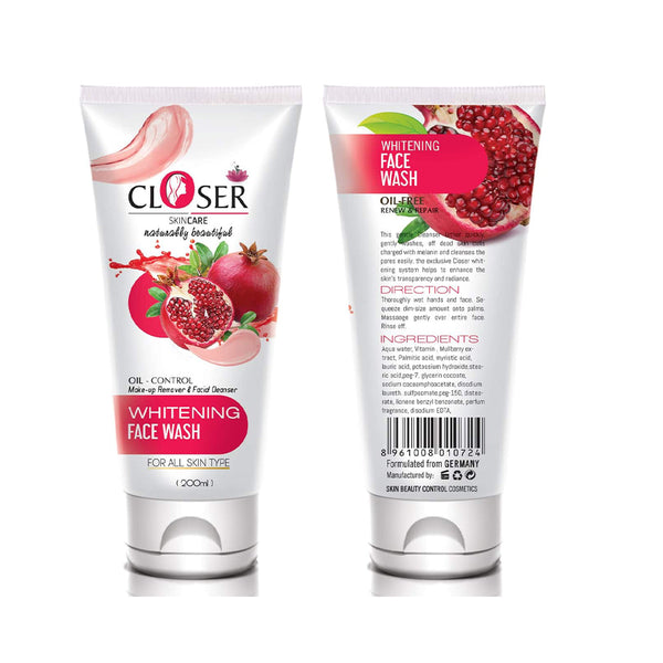 Closer Whitening Face Wash