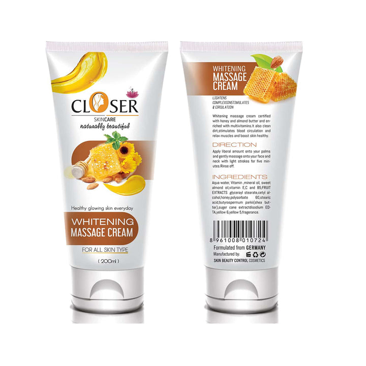 Closer Whitening Massage Cream – Nuvari
