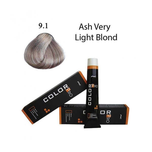 Color Pro Hair Color (9.1 Ash Very Light Blond)