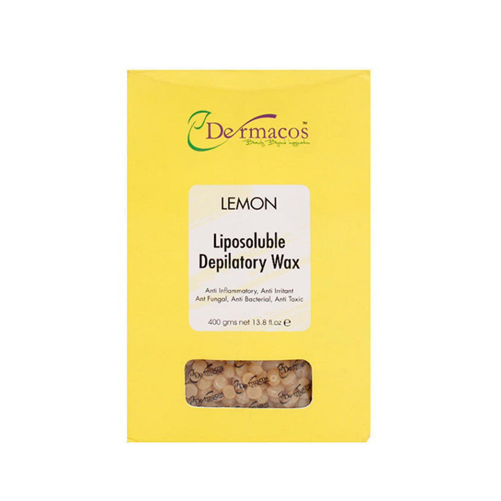 Dermacos Liposoluble Depilatory Wax (Lemon) Nuvari