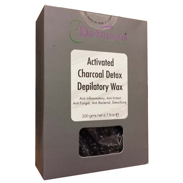 Dermacos Liposoluble Depilatory Wax (Charcoal)