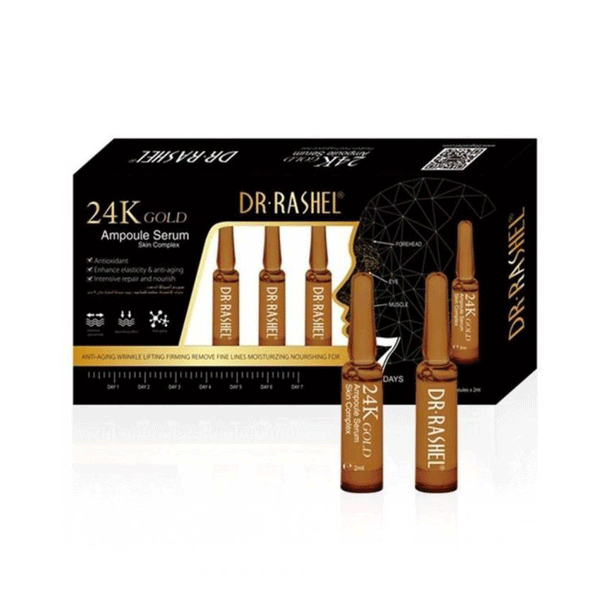 Dr Rashel 24K Gold Ampoules (2ml*7Pcs)