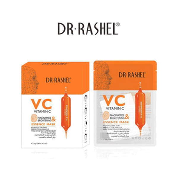 Dr Rashel VC & Niacinamide Brightening Essence Mask (Pack Of Five)