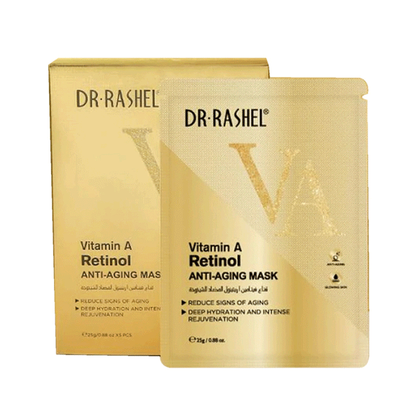 Dr Rashel Vitamin A Retinol Anti-Aging Mask (Pack of 5)