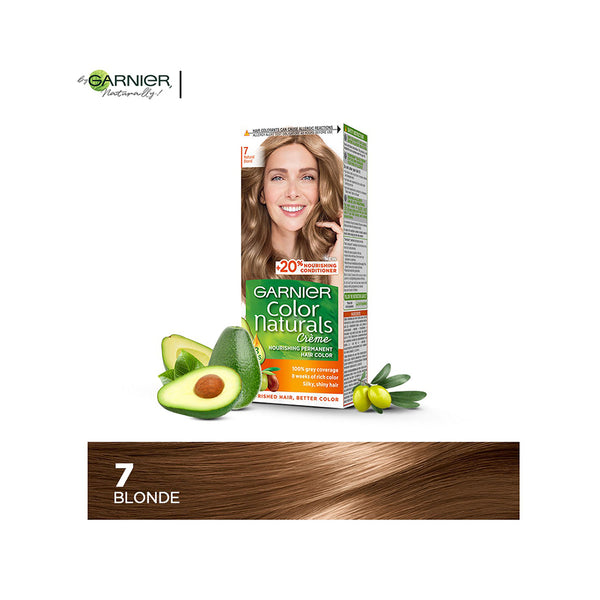 Garnier Color Naturals Creme Nourishing Permanent Hair Color (7 Natural Blond)