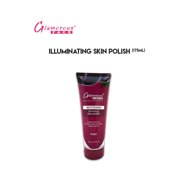 Glamorous Whitening illuminating Skin Polish (Plum)