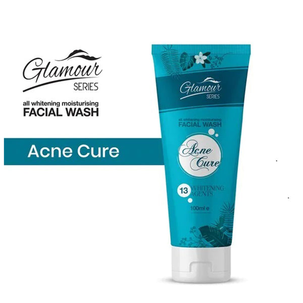 Glamour Facial Wash Acne Cure (Blue)