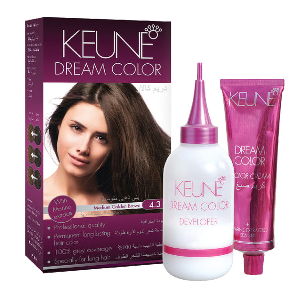 Keune Dream Color Medium Golden Brown 4.3 60ml