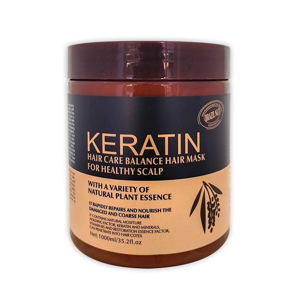 Keratin Hair Care Balance Hair Mask For Healthy Scalp – Nuvari