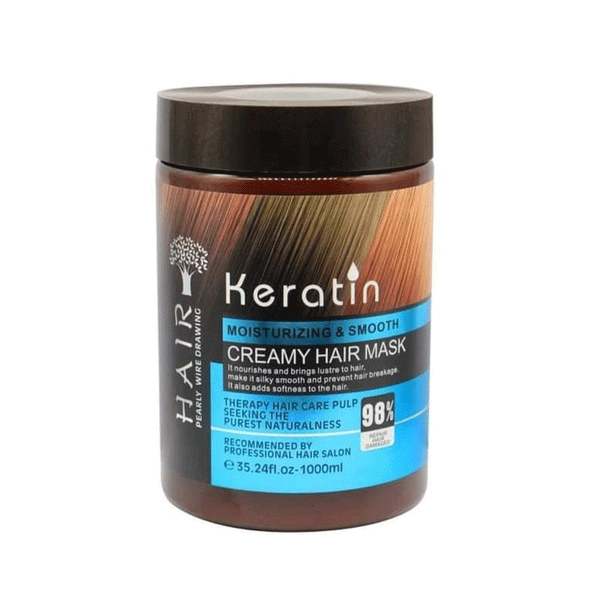 Keratin Moisturizing & Smooth Creamy Hair Mask