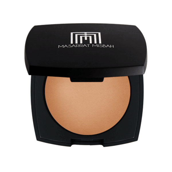 Masarrat Misbah Silk Pressed Powder (Deep Honey)