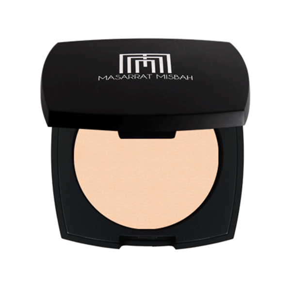 Masarrat Misbah Silk Pressed Powder (Medium Beige)