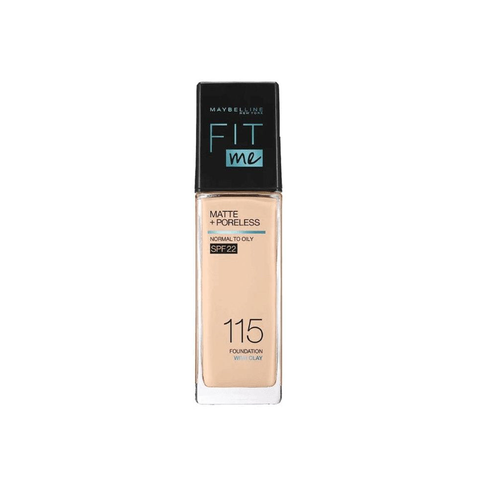 Maybelline Fit Me Matte + Poreless Face Foundation (115) – Nuvari