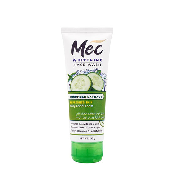 Mec Whitening Face Wash Cucumber Extract