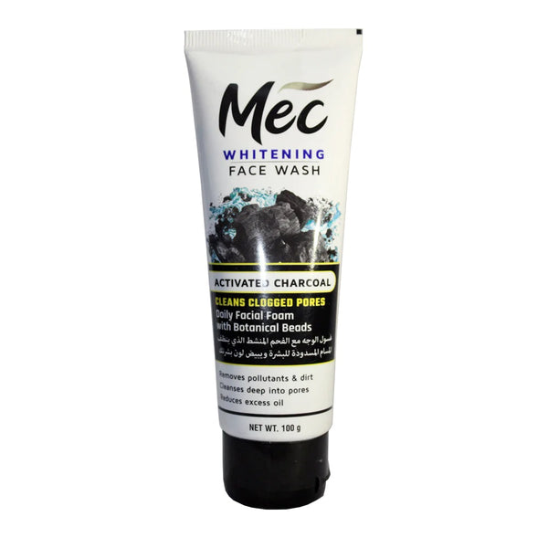 Mec Whitening Face Wash Activated Charcoal