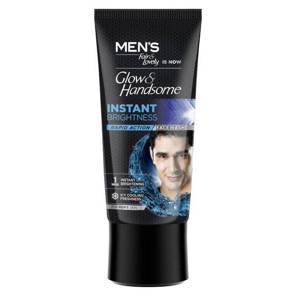 Men's Fair & Lovely Glow Handsome Instant Brightness Rapid Action Face Wash 50g