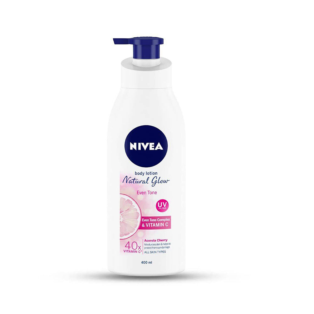 NIVEA Body Lotion Natural Glow Even Tone Complex & Vitamin C – Nuvari