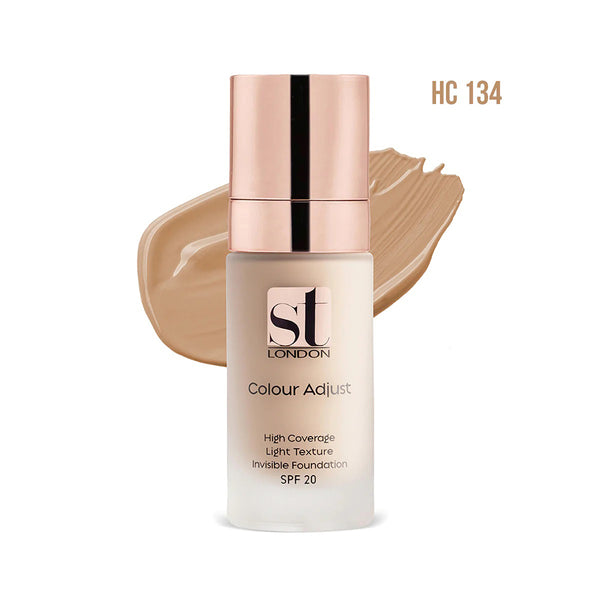 St London Colour Adjust High Coverage Light Texture Invisible Foundation Hc-134