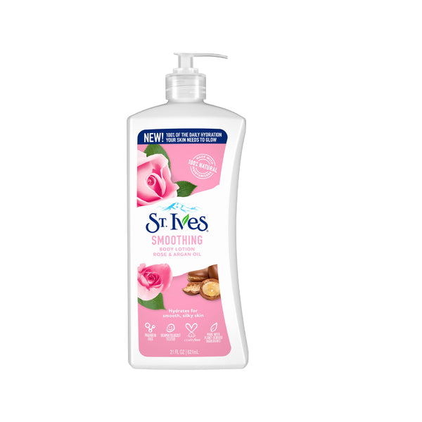 St.Ives Smoothing Body Lotion Rose & Argan Oil