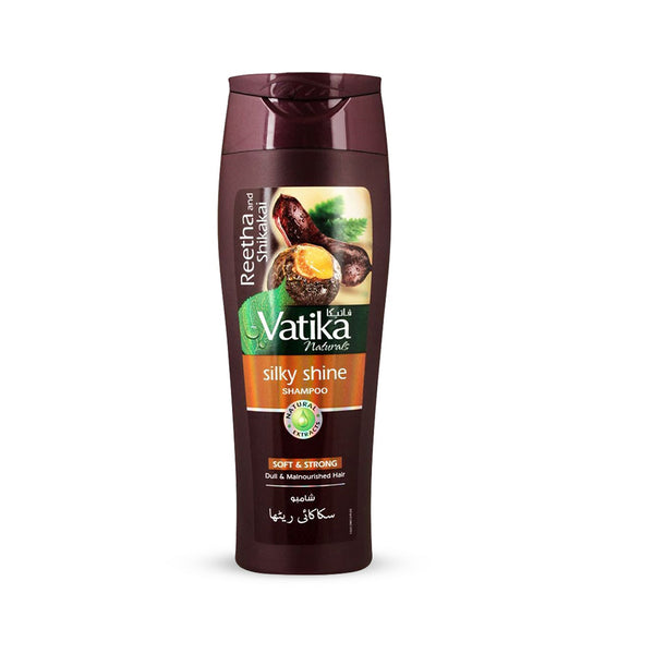 Vatika Natural Reetha & Shikakai Shampoo (Silky Shine)