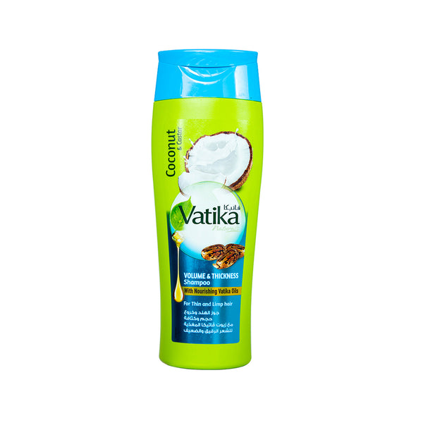 Vatika Natural Volume & Thickness Shampoo (Coconut & Castor)